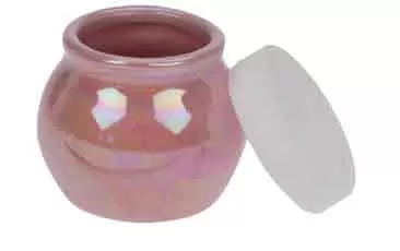 Porcelain Bucket With Lid - IB