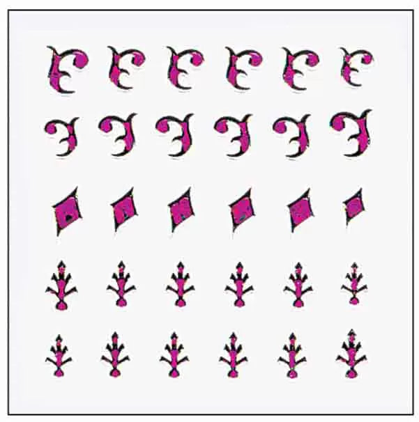 Décor Ongles Golred Picto Xst117 - IB