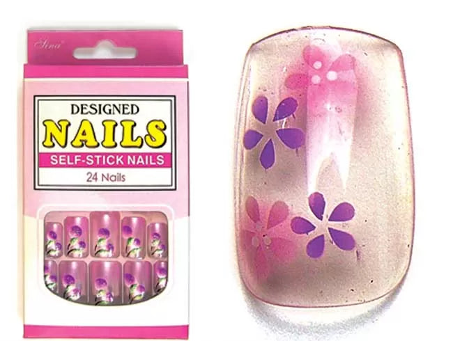 Faux Ongles X24 Orkis Mauve Fushia - IB