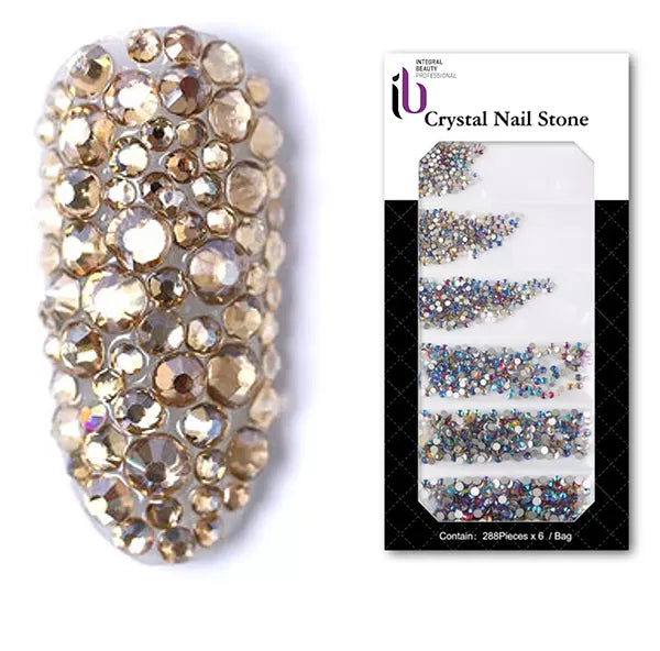 Diam Decor Ongle 6 Tailles x288 GOLD