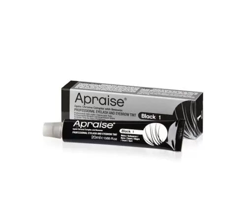 Teinture pour Cils APRAISE - Noir N°1, Tube 20 ml