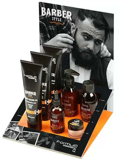 Plv Presentoir comptoir FORMUL BARBER PRO