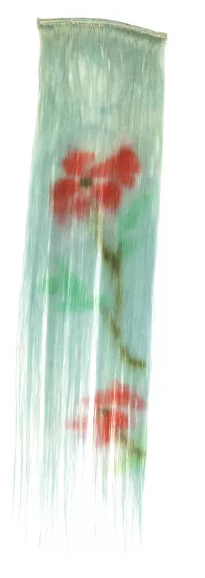 Mèches Naturelles Déco Bleuturk Fleur12X45Cm