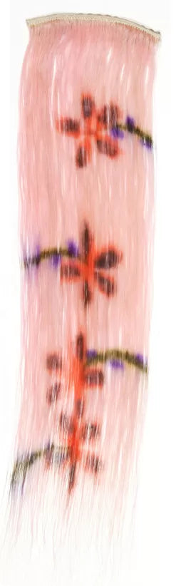 Mèches Naturelles Déco Rose Fleur 12X45Cm