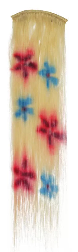 Mèches Naturelles Déco Blond Bifleur 12X45Cm