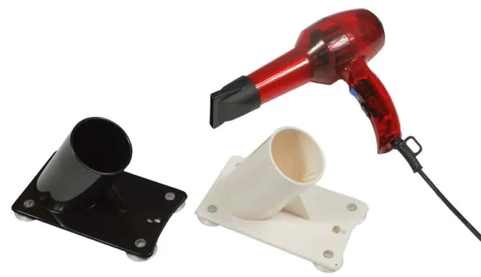 SUPPORT SECHOIR AV VENTOUSE BLANC P