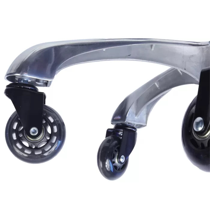 Roulette SUPER-RACING Noire 65mm special tabouret