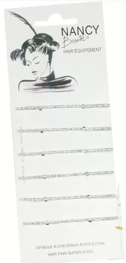 Pince Kifix OND 6.5Cm Argent Carte X6