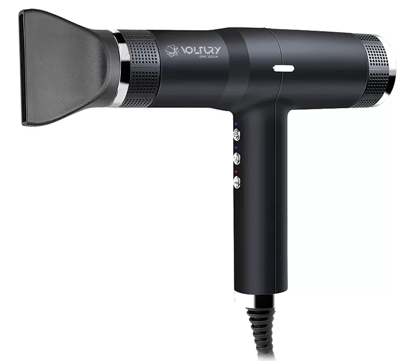 Sechoir VOLTURY-3 IONIC NOIR (2000W) - Promex