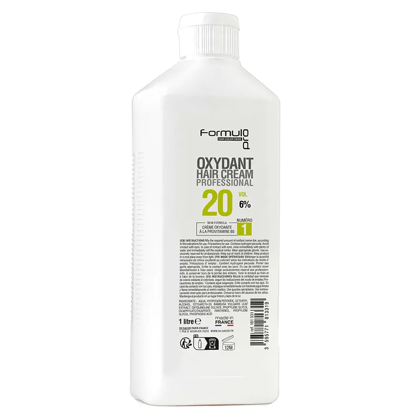 Cream oxidant 6% - 20Vol N°1 - Formul Pro (1L)