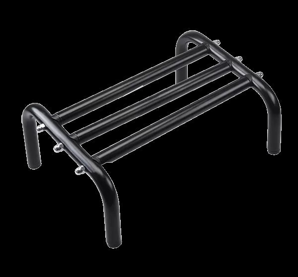 Repose Pied Noir/noir 3 Barres (ex chrome)