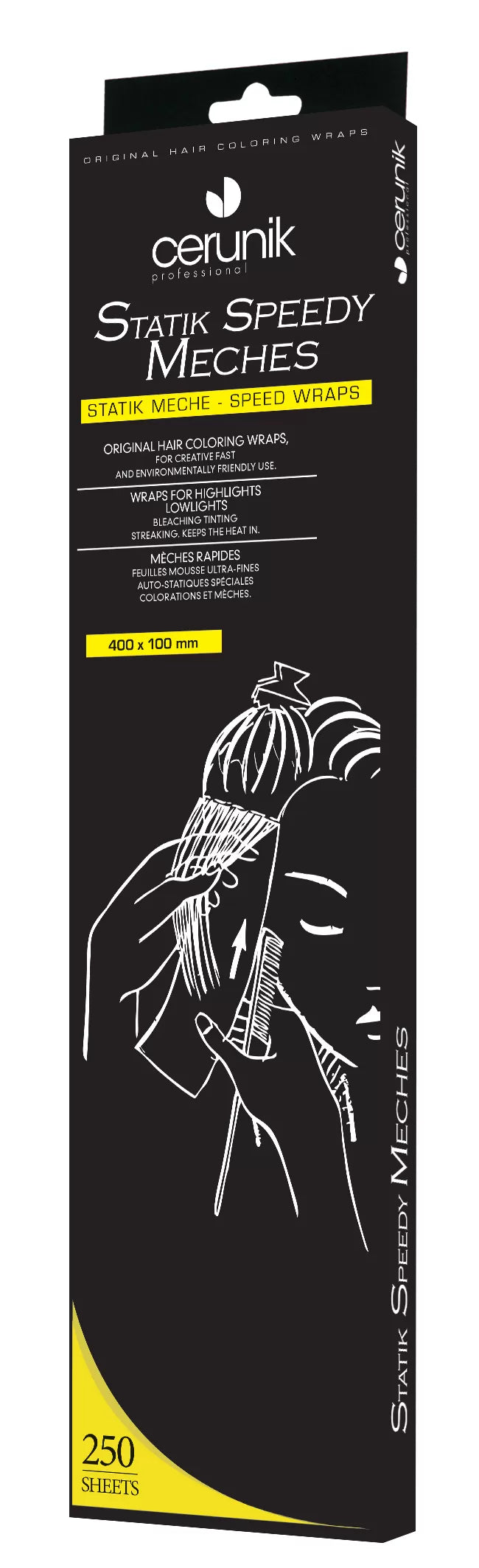 Papier Colorx250 Tgm 40X10 SpeedyMèche