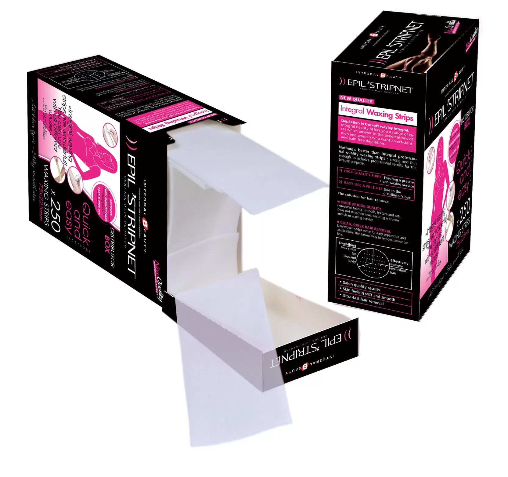 Bandes en Papier Mousse CERUNIK - 250 Bandes, 75 x 200 mm, Qualité Extra