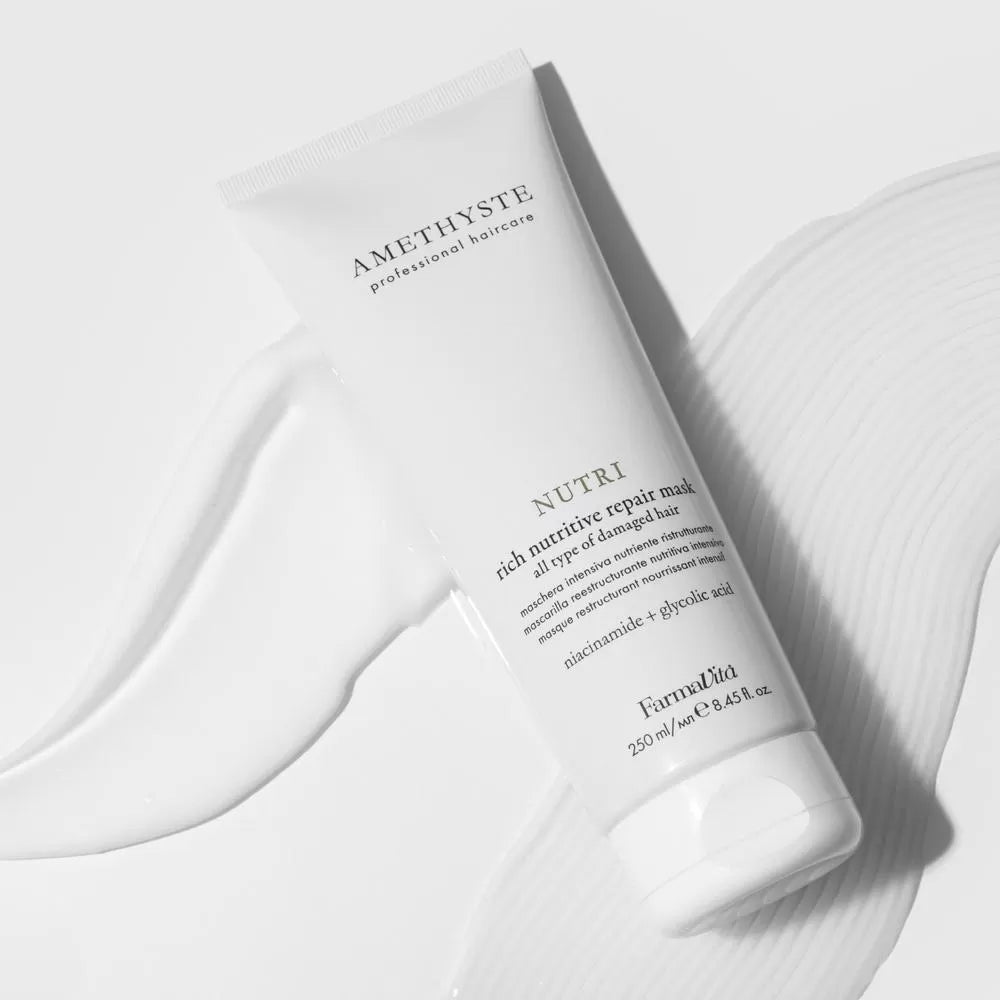 Masque réparateur nutritif riche - Cheveux abîmés - Amethyste NUTRI - (250ml)