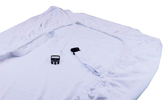 Housse FREDDY en éponge - 200 x 90 cm avec Trou pour le Visage