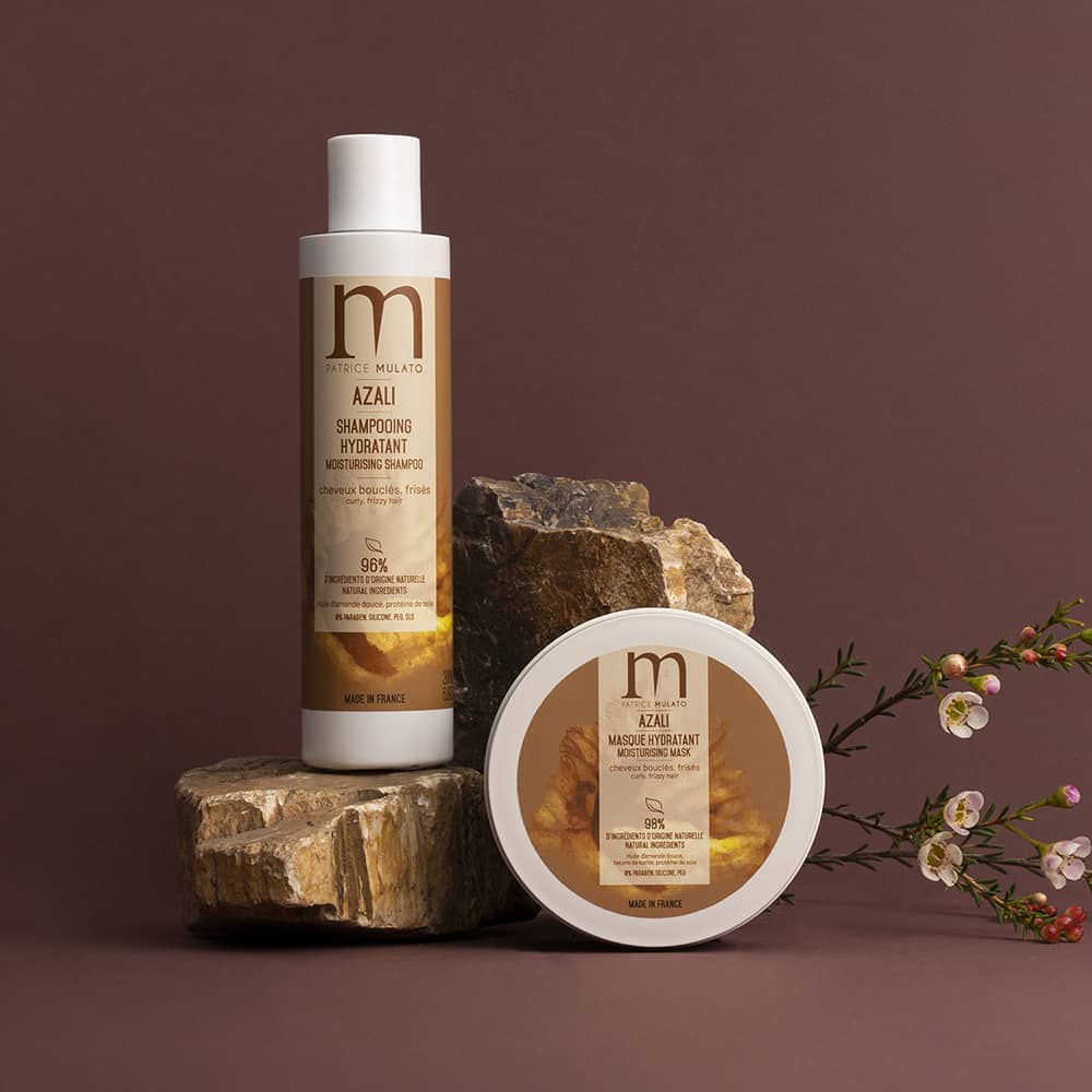 Masque Hydratant cheveux bouclés, frisés