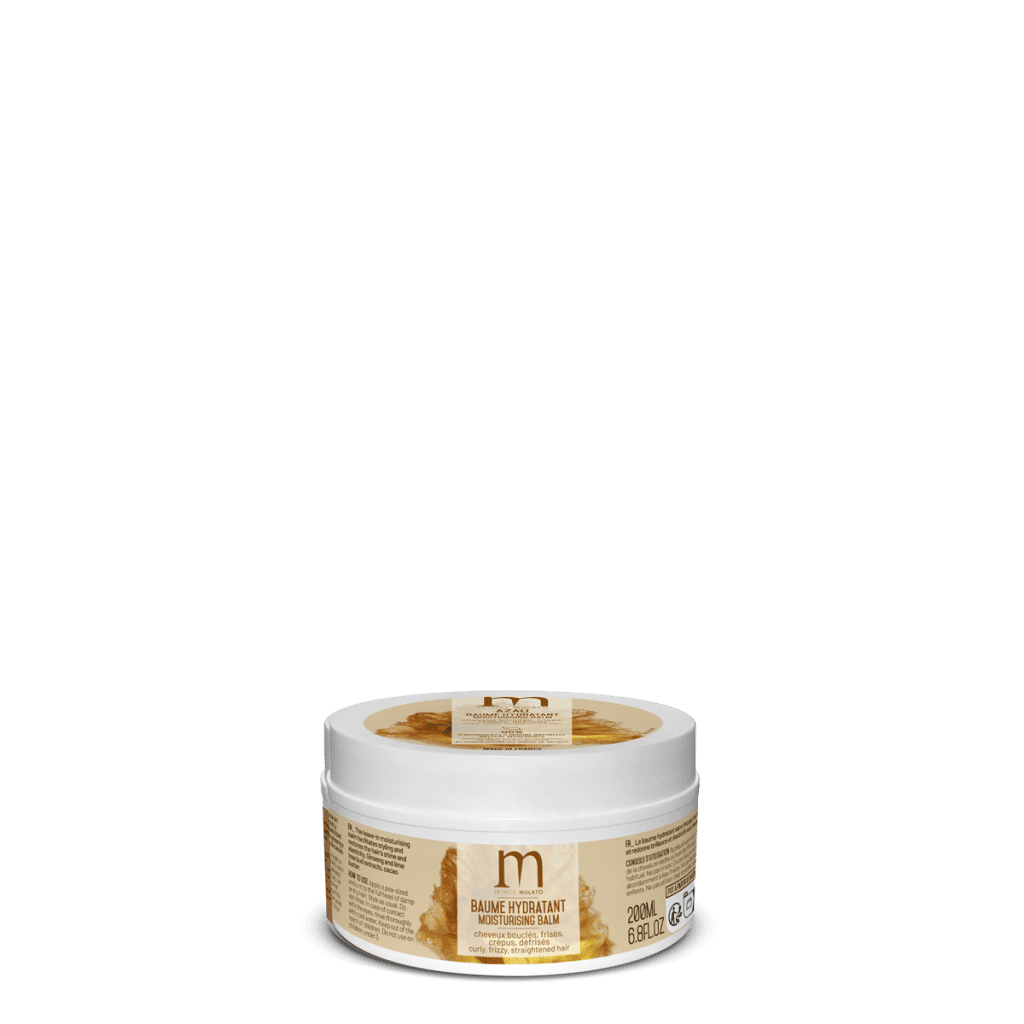 Baume hydratant cheveux bouclés, frisés, crépus