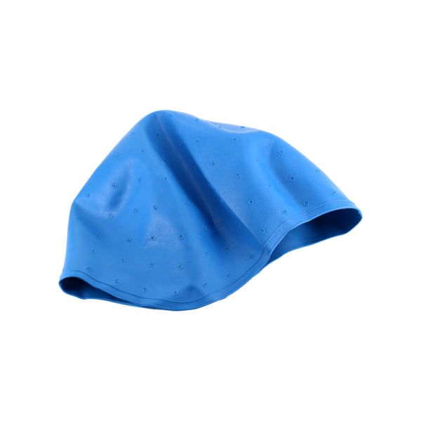 Bonnet silic-caout bleu pour mêches