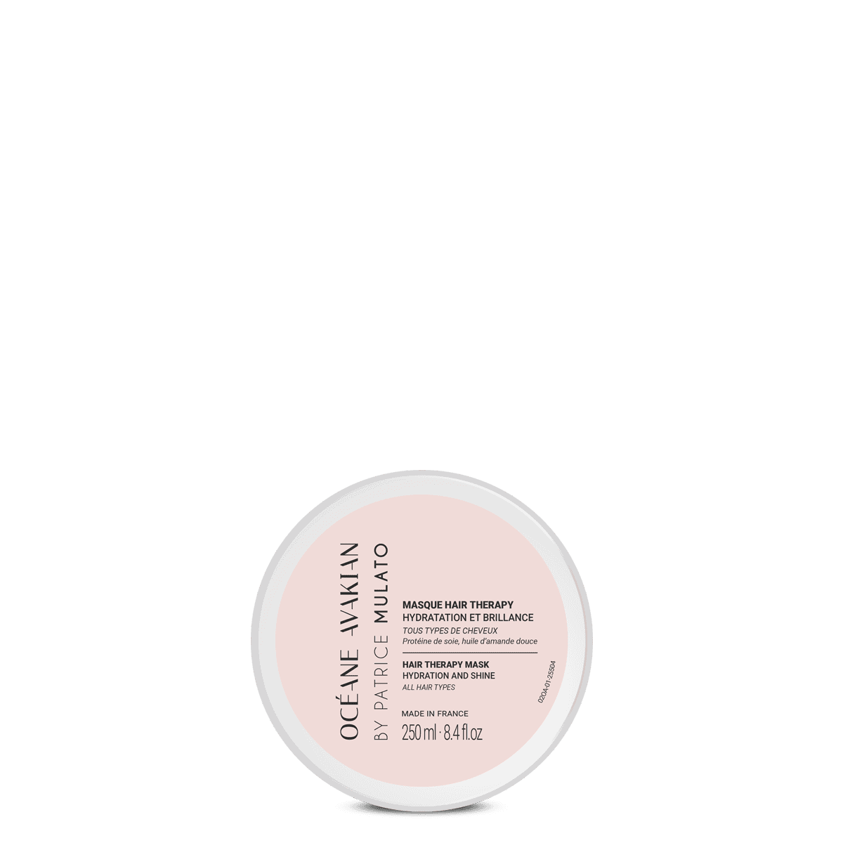 Masque Hair Therapy hydratation et brillance Océane Avakian by Patrice Mulato