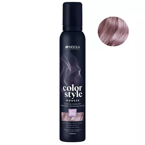 INDOLA COLOR STYLE MOUSSE Soft Mauve 200ml