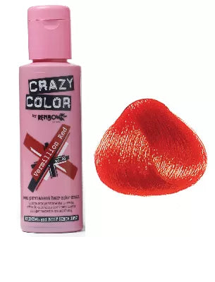 Coloration Crazy Color Vermillon Red 40   100ml