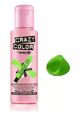 Coloration Crazy Color NEO TOXIC Vert  UV  100ML