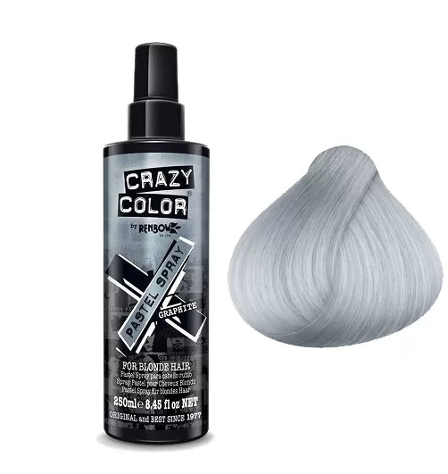 CRAZY COLOR Spray R activ Graphite Pastel 250ml