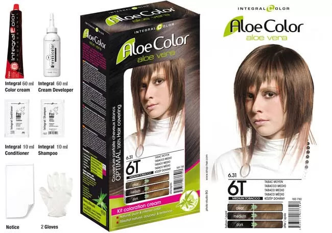 Inte Color SUPREMA Kit60+60Ml++6.31 6T Medium Tobacco