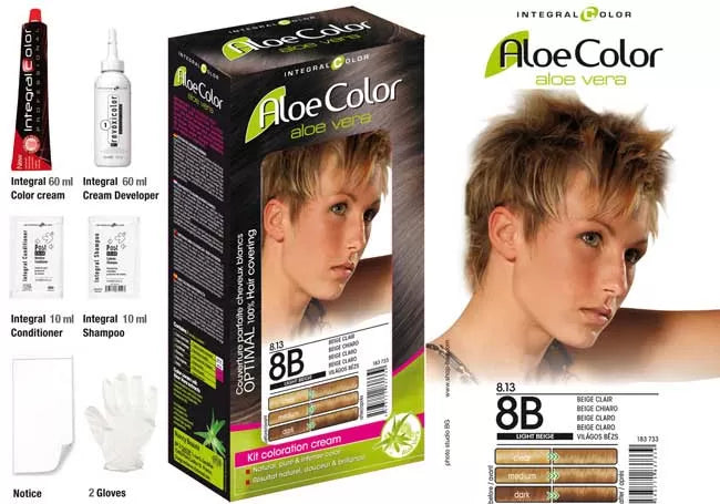 Inte Color SUPREMA Kit60+60Ml++ 8.13 8B Light Beig