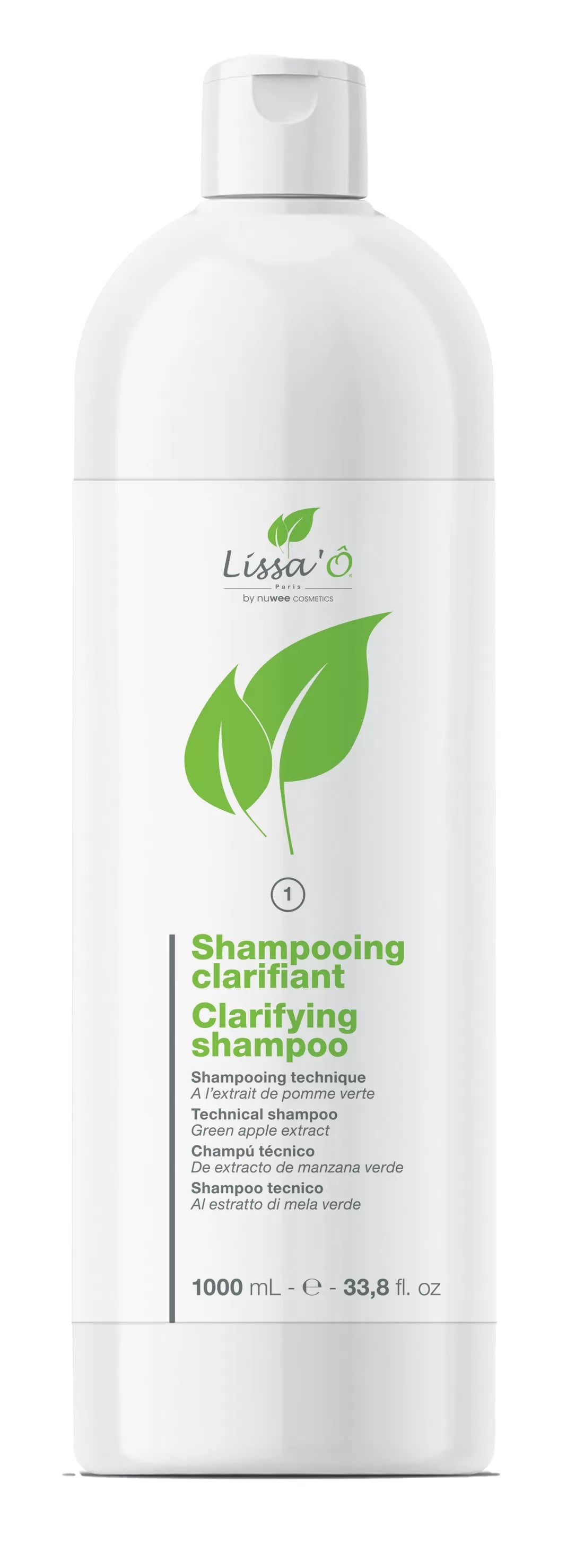 Shampoing Clarifiant avant lissage 1000ml- LISSA'O