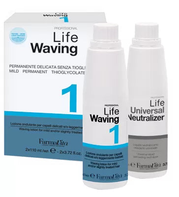 Permanente Life Acid Structurante - Natural Hair, 110+110 ml, Farmavita