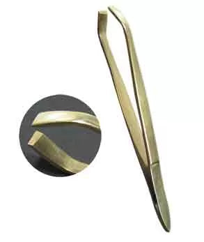Tiger Pro Crab Gold Tweezers