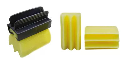 Handle Saturator Sponge - With 3 Yellow Sponges