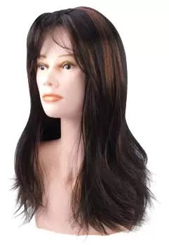 Paula Square Black + Brown Wig (40cm)