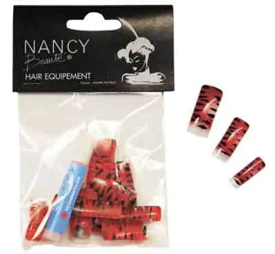 False Nails Panther Decor. X24 With Glue