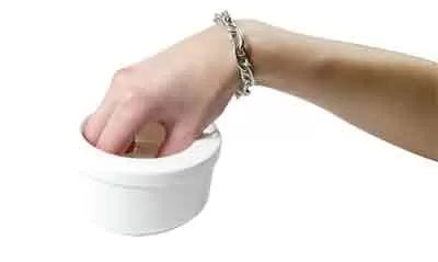 Bol Manustable Blanc  Manucure