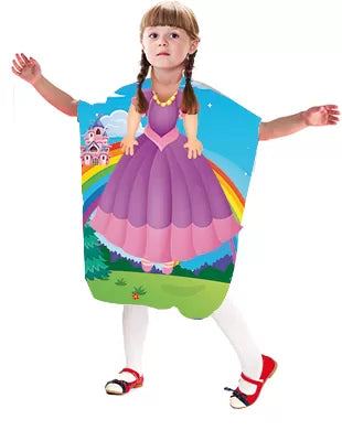 Peignoir cape enfant dessin ELSA-QUEEN