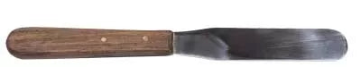 Stainless Steel Spatula Wax-hair removal Extra Wooden Handle