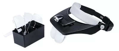 Headband Magnifying Glasses Visor With 5 Diopters