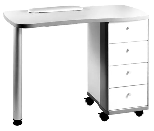 Table Manuc ECO-LAQ  Blanche  98x48x75 cm