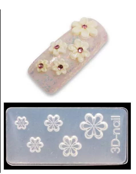 Mold-3D Decor Acrylic Flowers-2 - IB