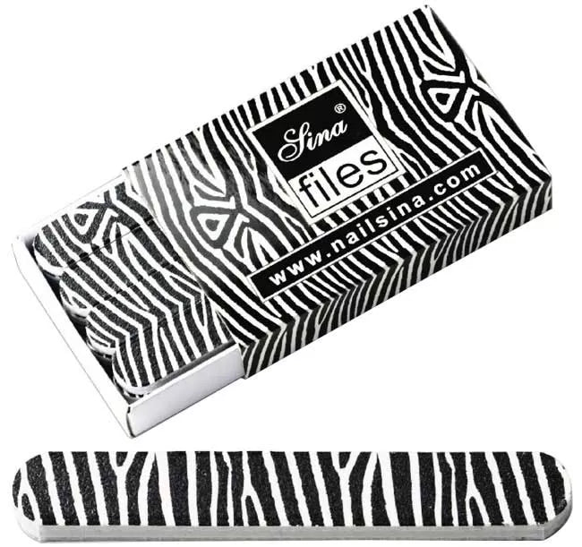 Mini File 65X10Mmfine 4-240 Zebra X12 - IB