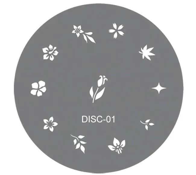 Stamp Stencil Disc-01 - IB