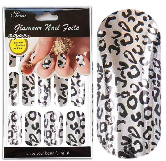 X15 Tiger Nail Decor Stick Sheet - IB