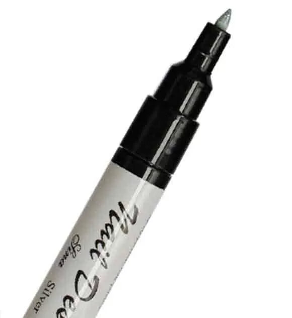 X-Crayon Silver Nail Design Pen - IB
