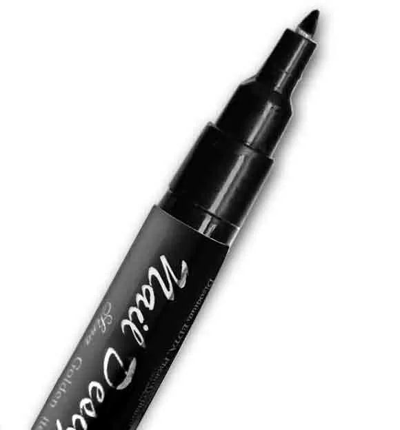 X-Crayon Black Nail Design Pen - IB