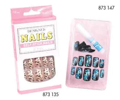 False Nails X24 Goldy French - IB