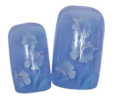 X24 Orkis Blue False Nails - IB