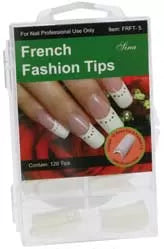 False Nails x120 French-5 White - IB