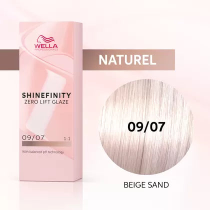 Shinefinity Hair Color 09/07 Beige Sand Tub (60ml)